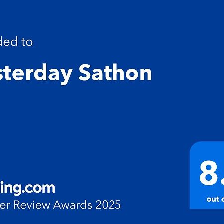 Yesterday Sathon Bangkok Exterior foto